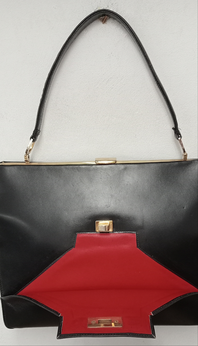 Borsa a mano vintage in pelle