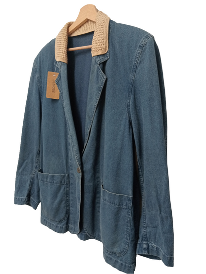 Giacca in denim vintage unisex