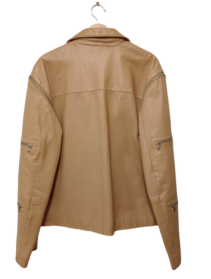 Giubbino in pelle vintage Conbipel 2 in 1