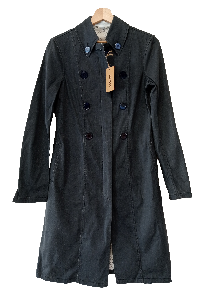 Trench vintage in denim Emilio Pucci