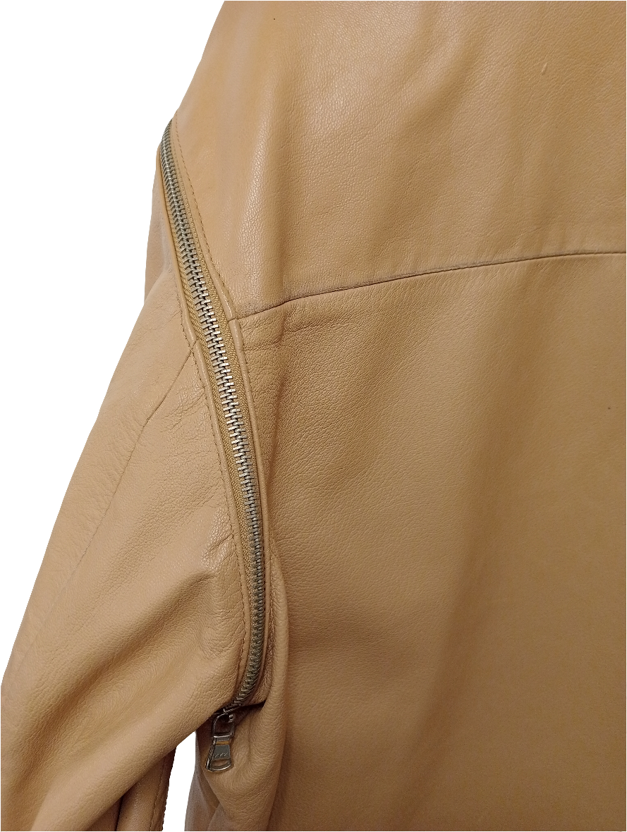 Giubbino in pelle vintage Conbipel 2 in 1