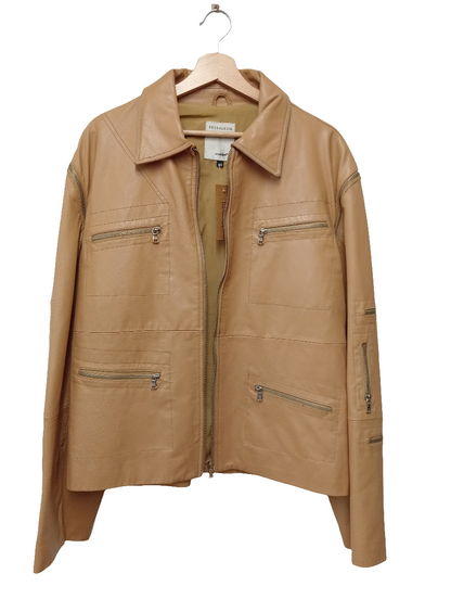 Giubbino in pelle vintage Conbipel 2 in 1