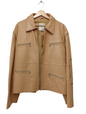 Giubbino in pelle vintage Conbipel 2 in 1