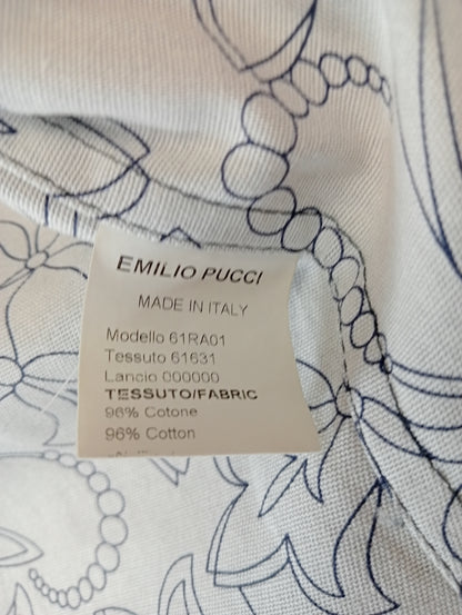 Trench vintage in denim Emilio Pucci
